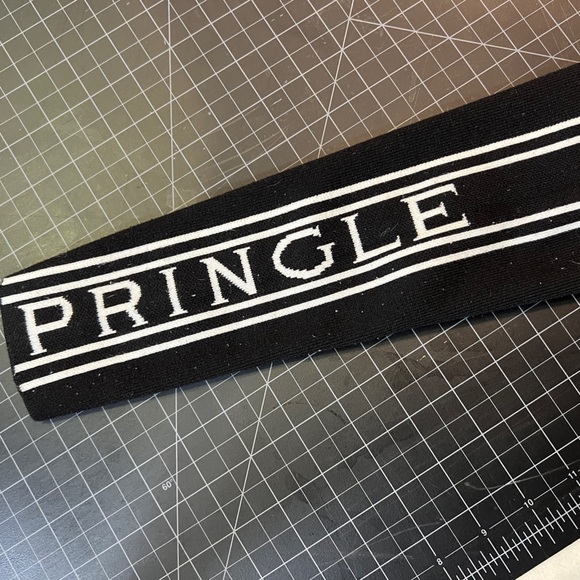 GUC Pringle x H&M black & white knitted leggings sz small - Picture 4 of 8